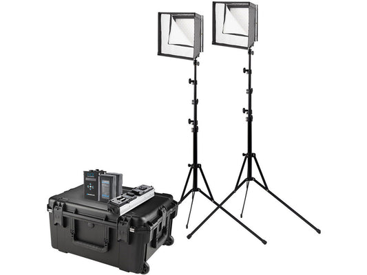 Westcott Flex Cine Bi-Color LED 2-Light Travel Kit (1' x 1')