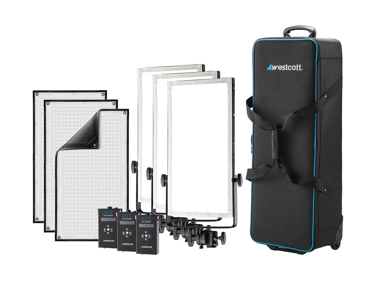 Westcott Flex Cine Peter Hurley Daylight Travel Kit