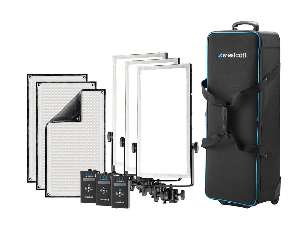 Westcott Flex Cine Peter Hurley Bi-Color Travel Kit