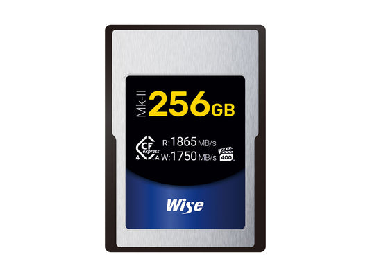 Wise CFX4-A256M2 CFexpress 4.0 Type A Card - 256GB
