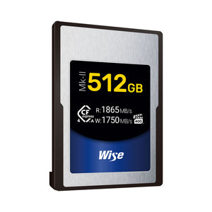 Wise CFX4-A512M2 CFexpress 4.0 Type A Card - 512GB