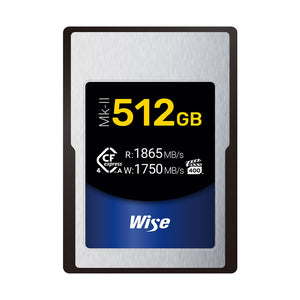 Wise CFX4-A512M2 CFexpress 4.0 Type A Card - 512GB