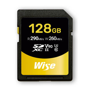 Wise SDXC UHS-II Memory Card - 128GB