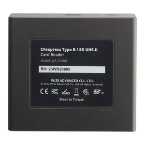 Wise WA-CXS08 CFexpress Type B / SD UHS-II Card Reader