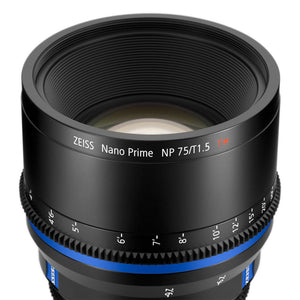Zeiss Nano Prime 75mm T1.5 - E Mount