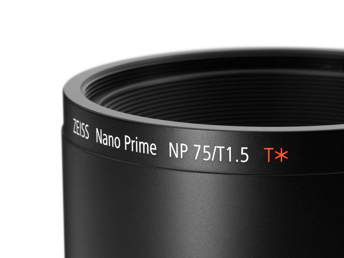 Zeiss Nano Prime 75mm T1.5 - E Mount