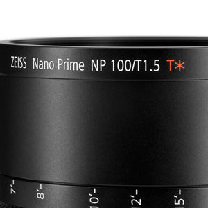 Zeiss Nano Prime 100mm T1.5 - E Mount
