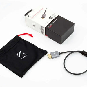 ZILR High Speed HDMI Secure Cable (4Kp60 Hyper-Thin Type-A Full to Type-C Mini) - 1m / 3.3ft