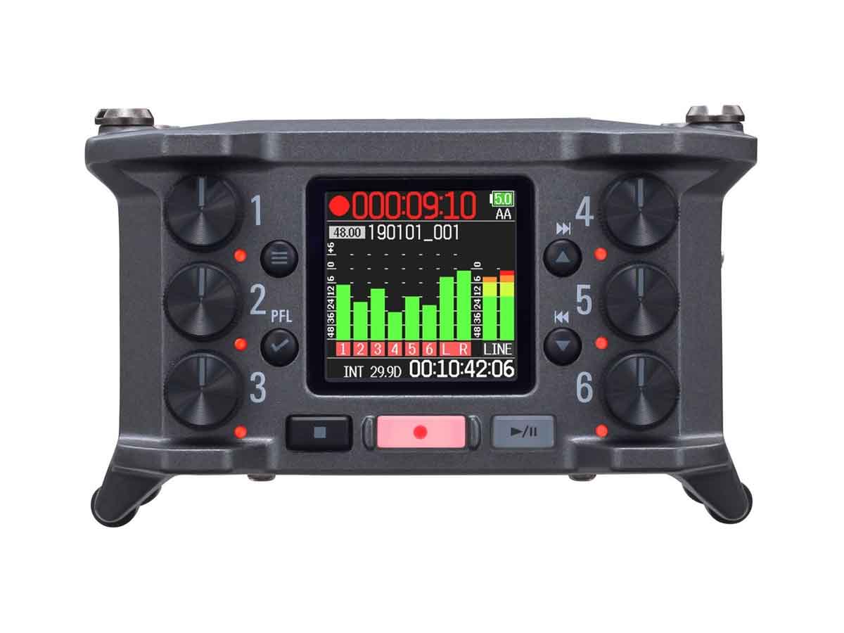Zoom F6 Multi Track Field Recorder