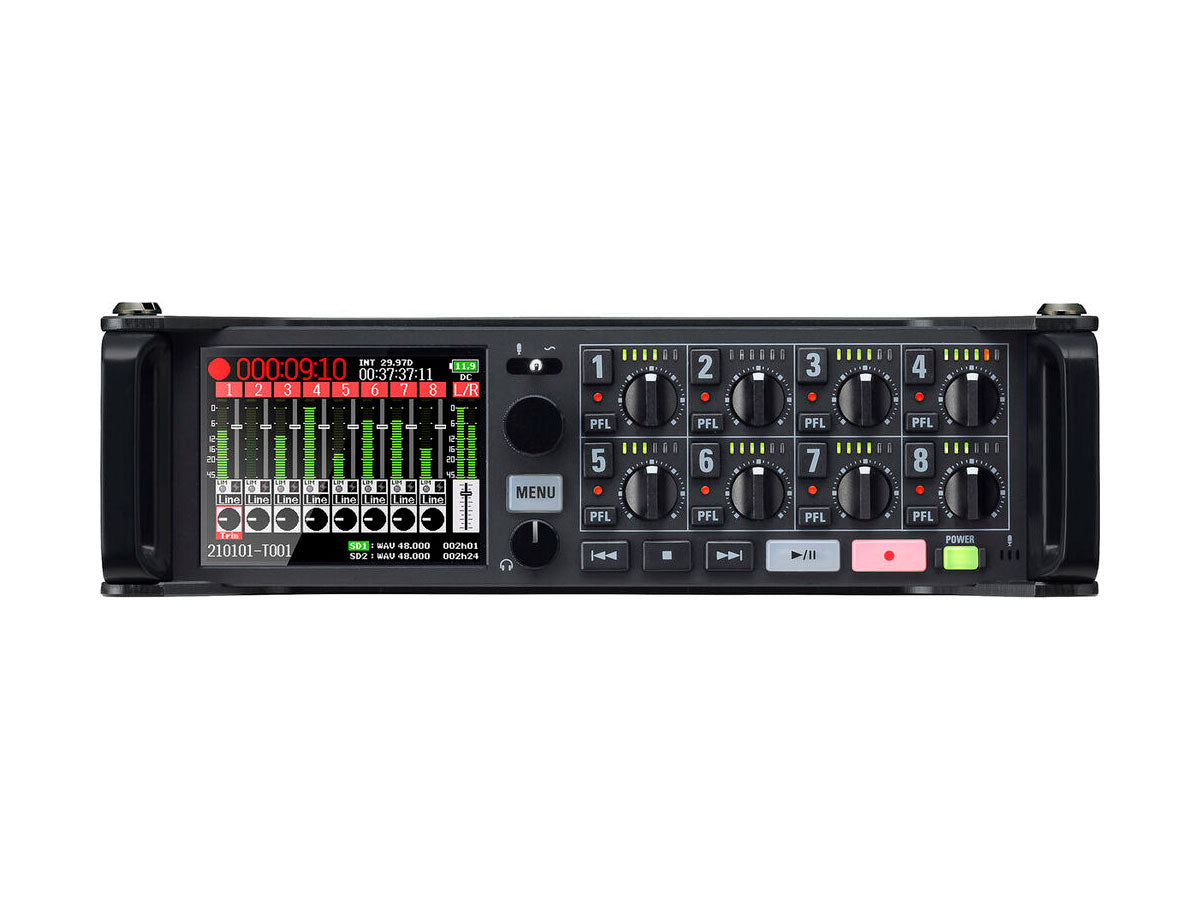 Zoom F8n-Pro 32-Bit Float Field Recorder