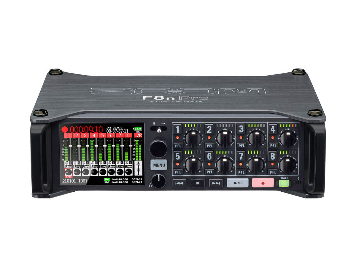 Zoom F8n-Pro 32-Bit Float Field Recorder